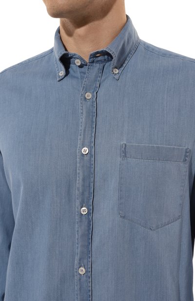 Джинсовая рубашка PAUL&SHARK, арт. 25413160, фото 5