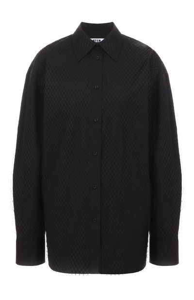 Женская хлопковая рубашка MSGM, арт. 3941MDE16X/257602