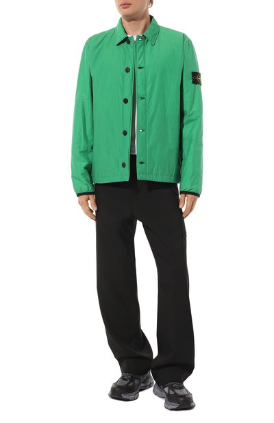 Хлопковая куртка-рубашка STONE ISLAND, арт. 751511525, фото 2