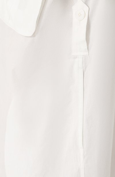 Хлопковое платье-рубашка с накладными карманами Y`S, арт. YQ-D05-030, фото 5