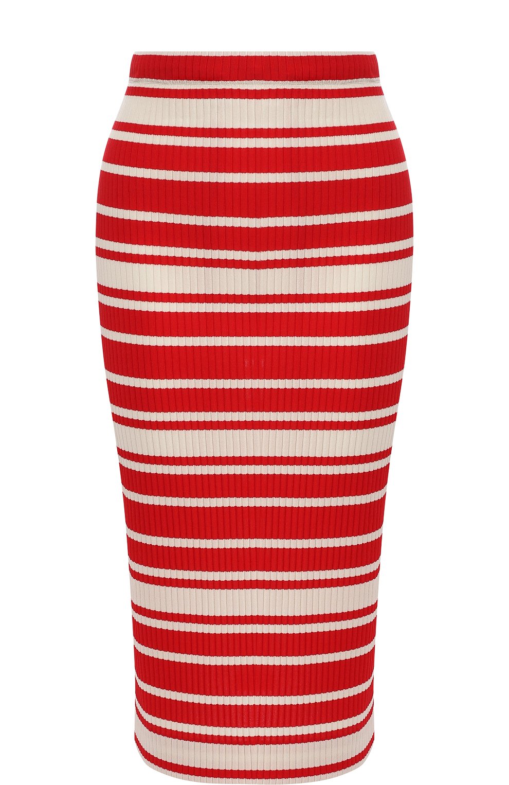 Вязаная юбка-миди в полоску PRADA, арт. 31092-1R1T-F0011, фото 1