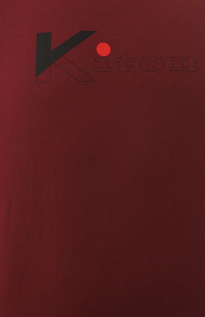 Хлопковая футболка KITON, арт. UMK041810, фото 5