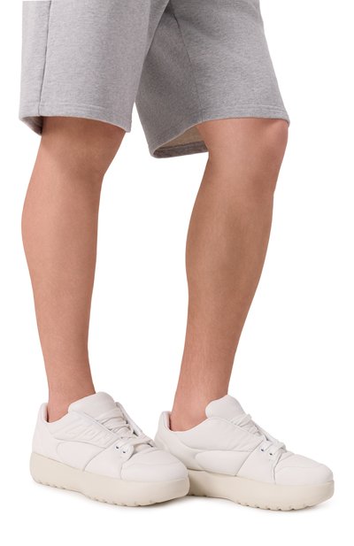 Кожаные кроссовки icon new generation puffer DSQUARED2, арт. SNM0420, фото 3