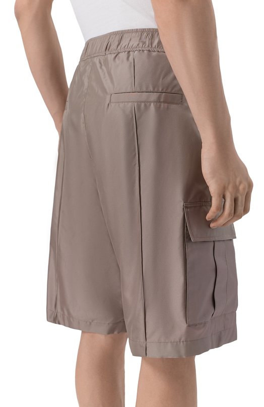 Шелковые шорты MVST M26.2PM.T037/F020 TECH SILK Бежевый  M26.2PM.T037/F020 TECH SILK Фото 4