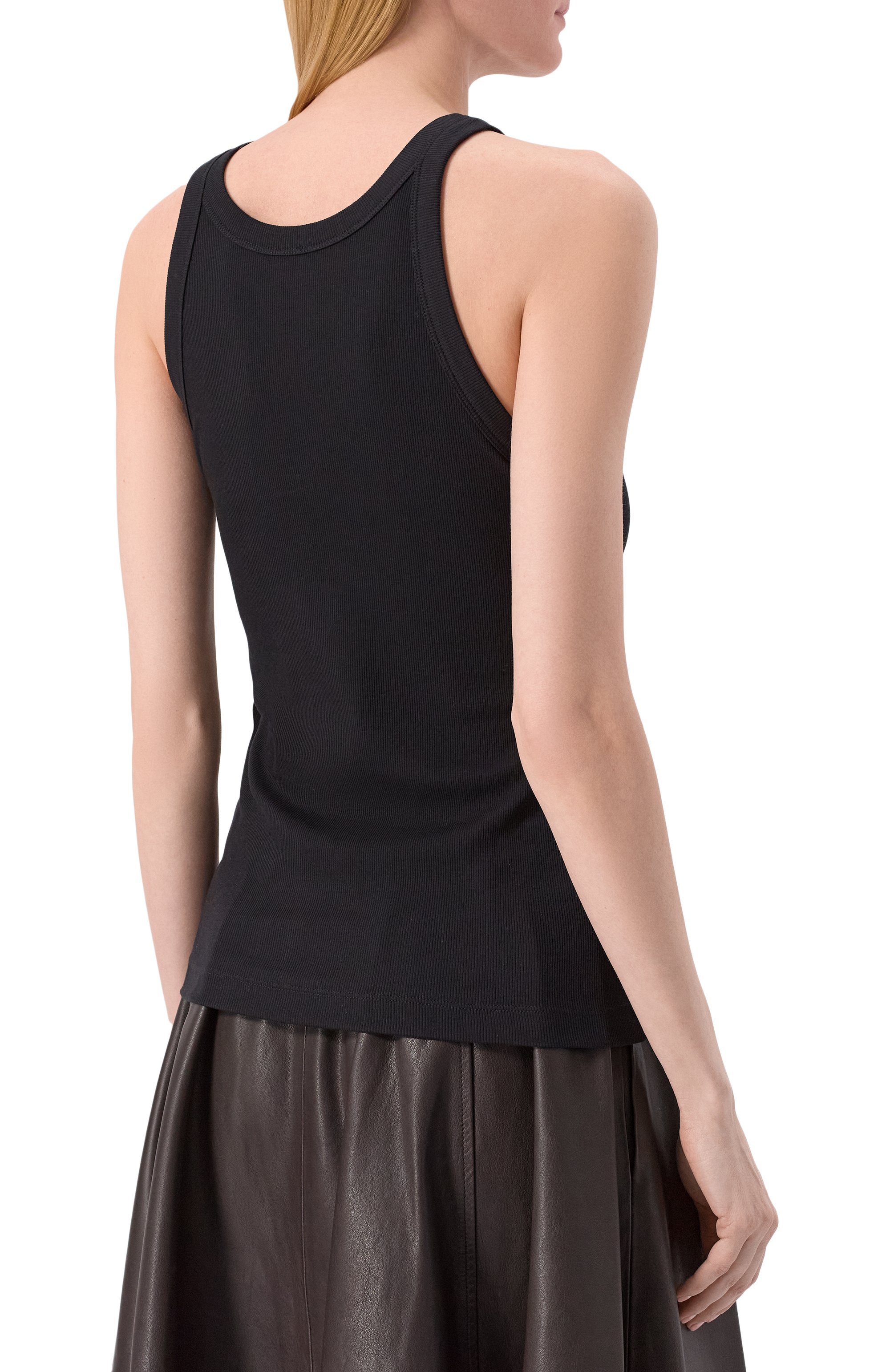 Хлопковая майка TOTEME, арт. 211-437-772, фото 4