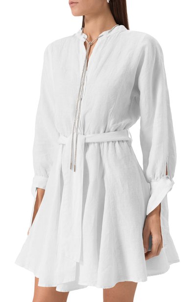 Льняное платье 120% LINO, арт. 32ALIW4PJ2/000F753, фото 3