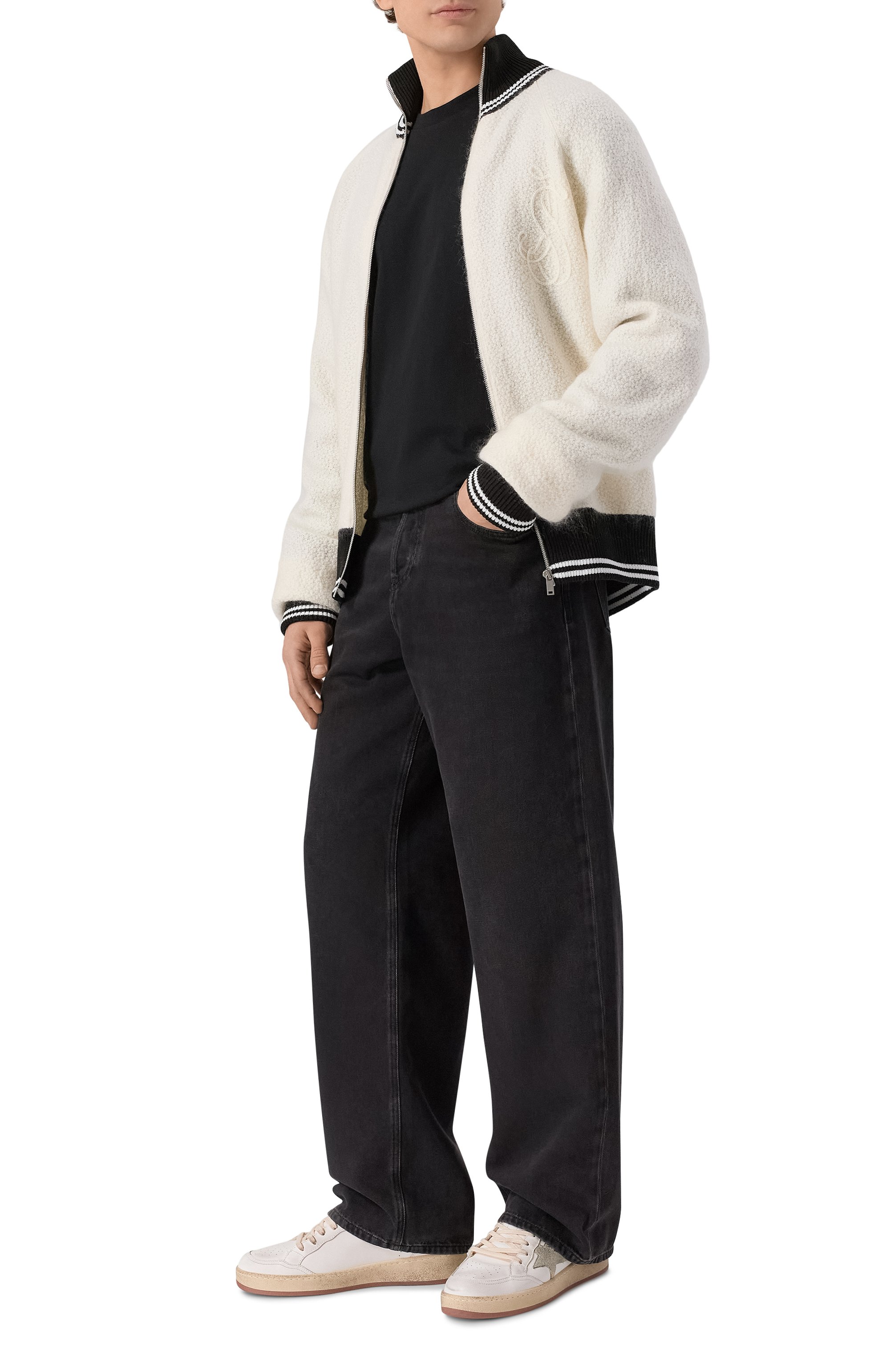 Кожаные кеды ball star GOLDEN GOOSE DELUXE BRAND, арт. GMF00804.F006970, фото 2