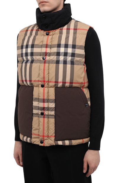 Пуховый жилет BURBERRY, арт. 8044182, фото 3