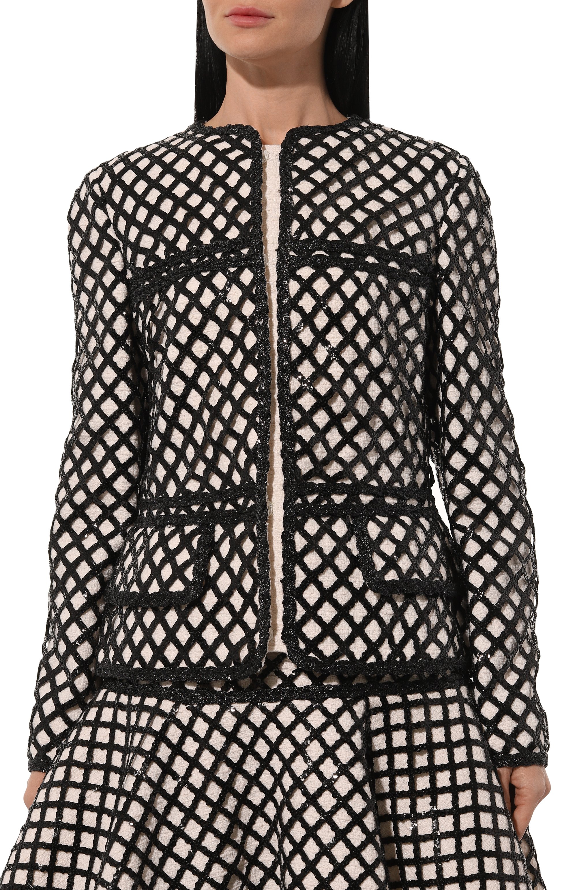 Хлопковый жакет GIAMBATTISTA VALLI, арт. 24FWPVCA6045-35EFI, фото 3