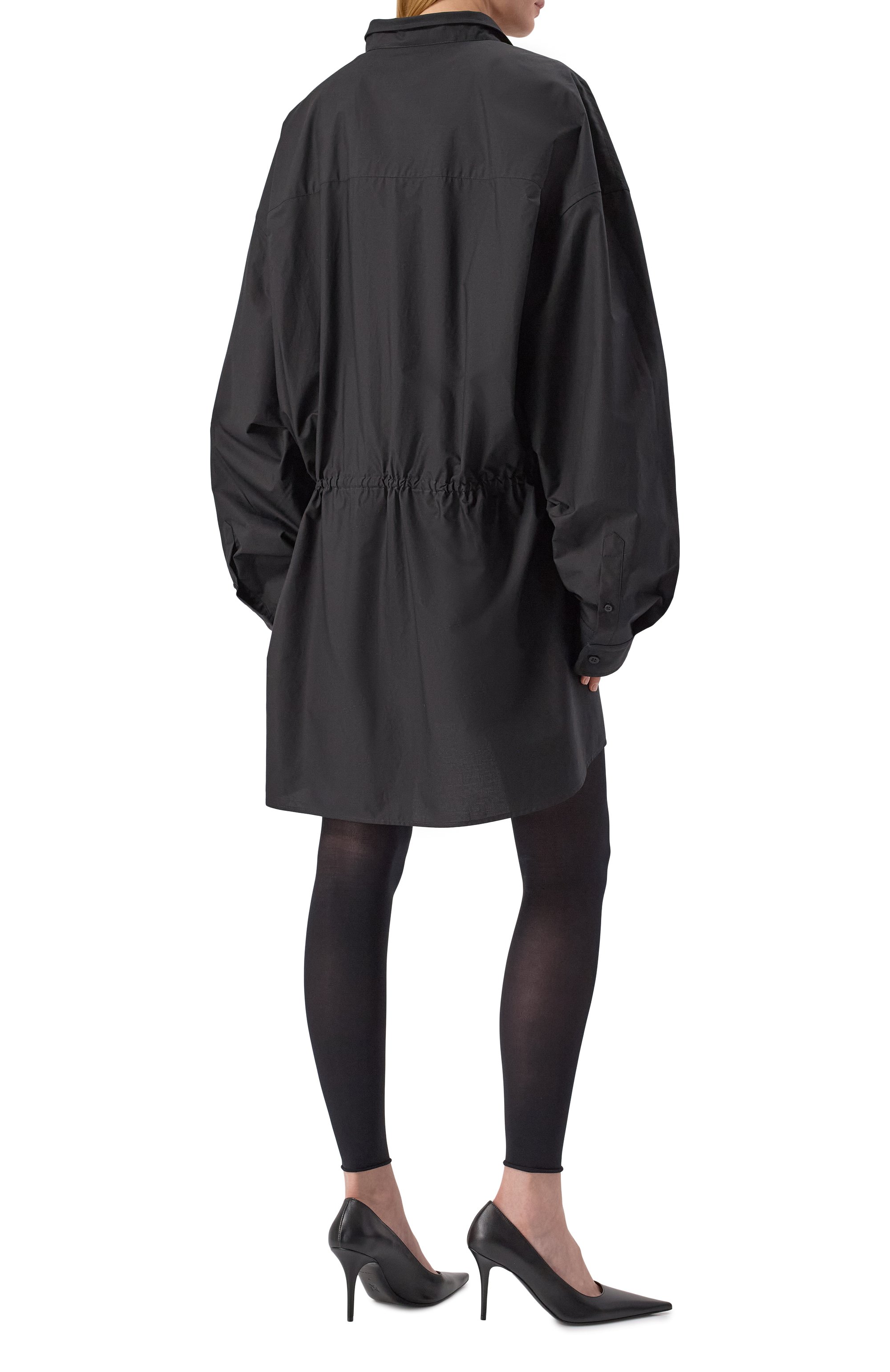 Хлопковое платье BALENCIAGA, арт. 814136/TNM60, фото 4