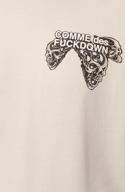 Хлопковое худи COMME DES FUCKDOWN, арт. CFABM01335, фото 5