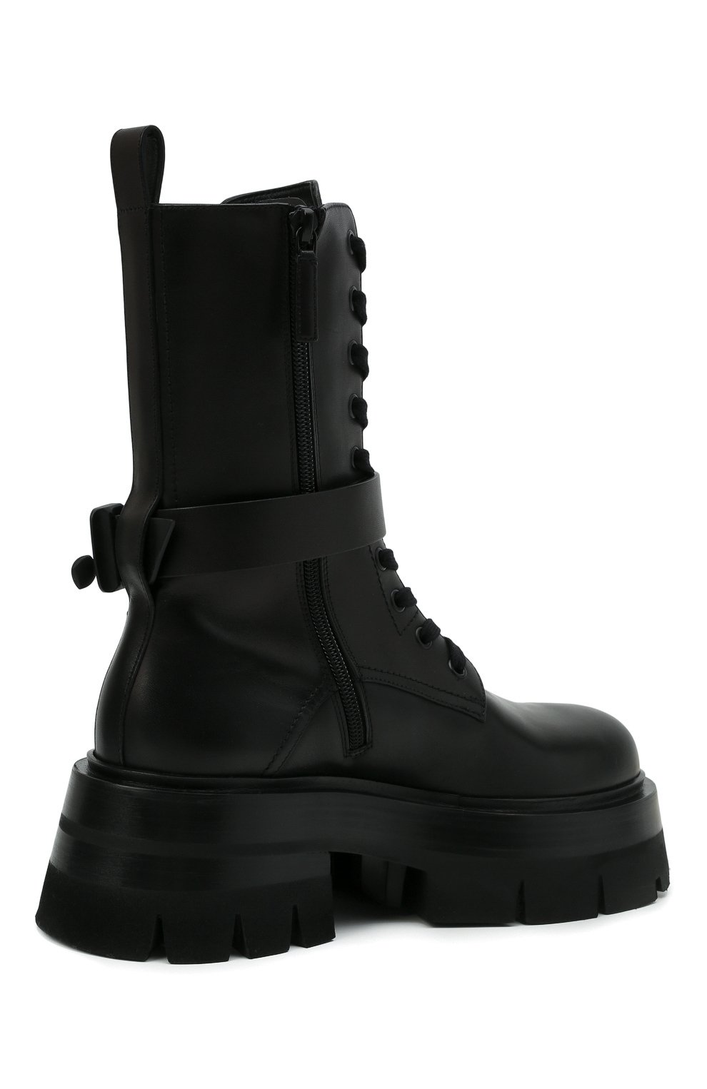 Кожаные ботинки VERSACE, арт. 1000822/1A00633, фото 4