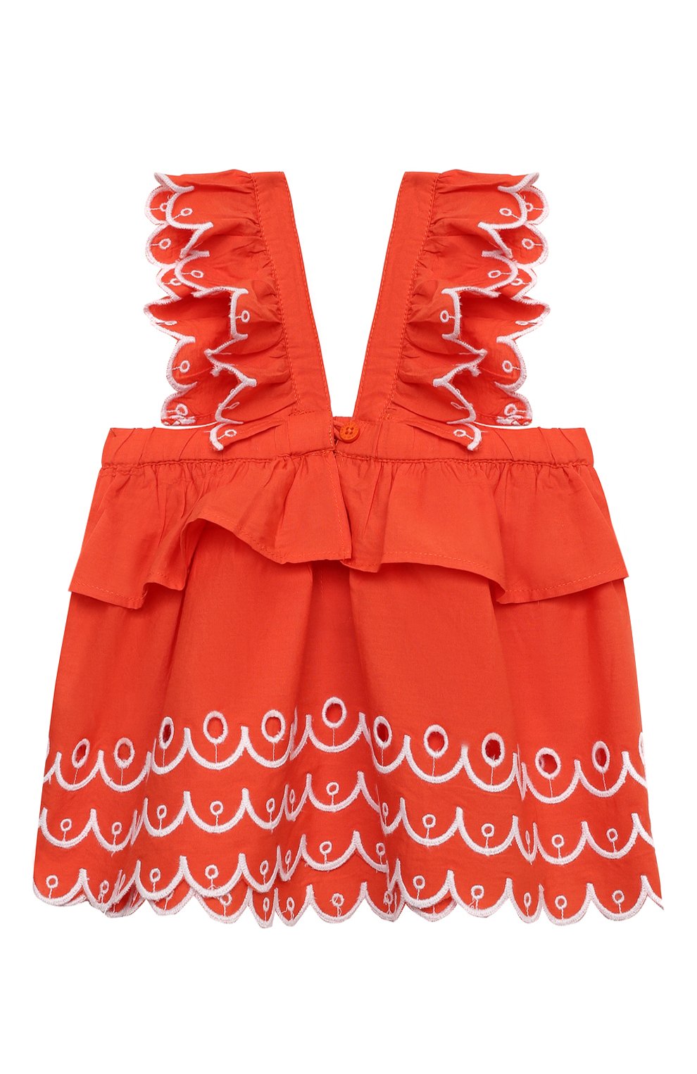 Комплект из топа и шорт STELLA MCCARTNEY кораллового цвета по цене 7455 руб., арт. 602544/SQK79, фото 3 Комплект из топа и шорт STELLA MCCARTNEY, арт. 602544/SQK79, фото 3