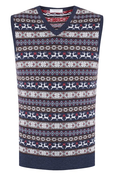 Жилет из смеси шерсти и кашемира GRAN SASSO, арт. 59146/19647, фото 1