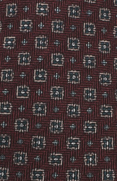 Шерстяной галстук BRIONI бордового цвета по цене 22400 руб., арт. 062I00/08A1G, фото 3 Шерстяной галстук BRIONI, арт. 062I00/08A1G, фото 3