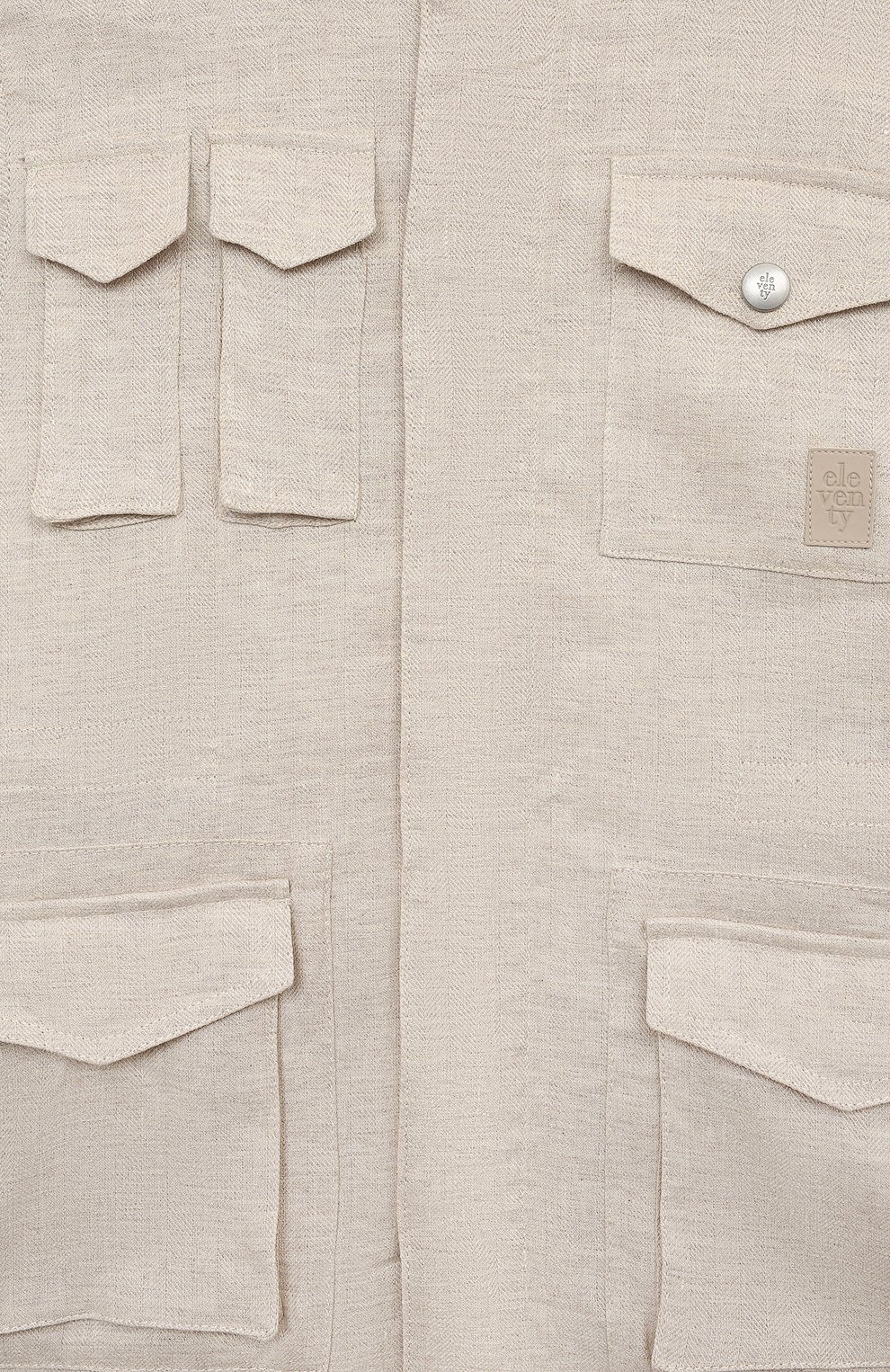 Куртка из хлопка и льна ELEVENTY, арт. EU2Q07/I0216/12-16, фото 3