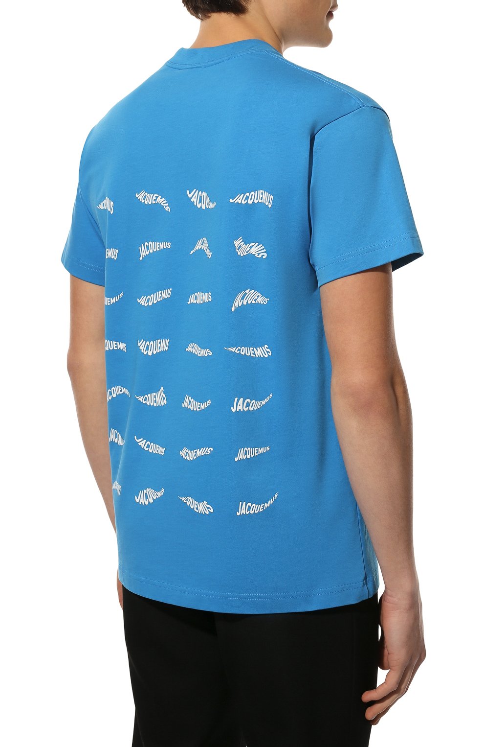 Хлопковая футболка JACQUEMUS, арт. 225JS031-2003, фото 4