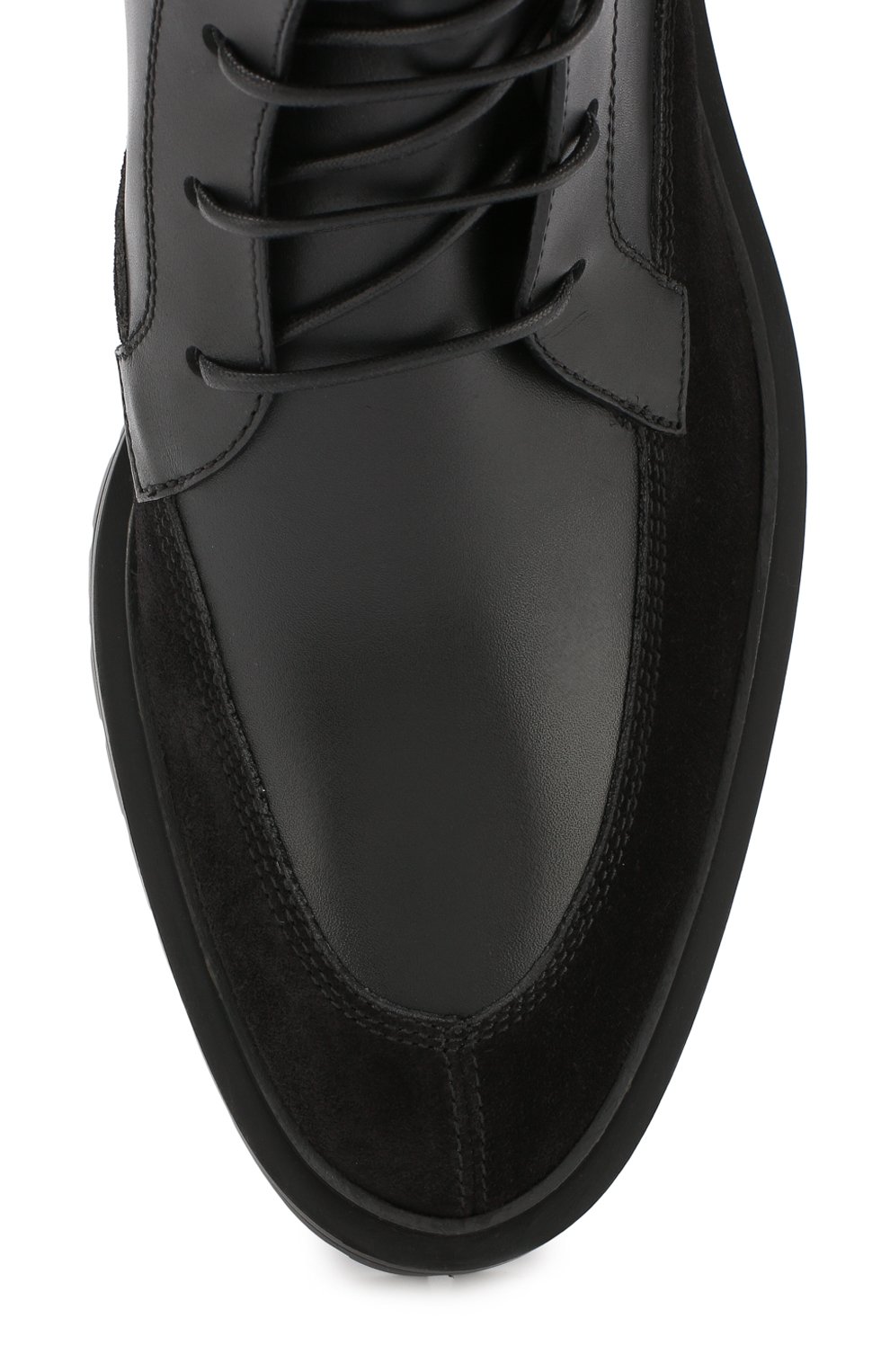 Комбинированные ботинки на шнуровке GIVENCHY, арт. BE600TE06G, фото 5