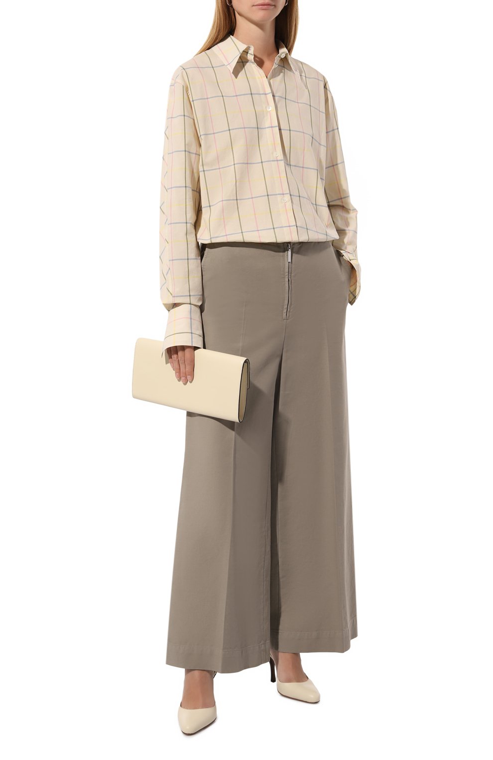 Хлопковая рубашка TOTEME, арт. 243-WRT2522-FB0203, фото 2