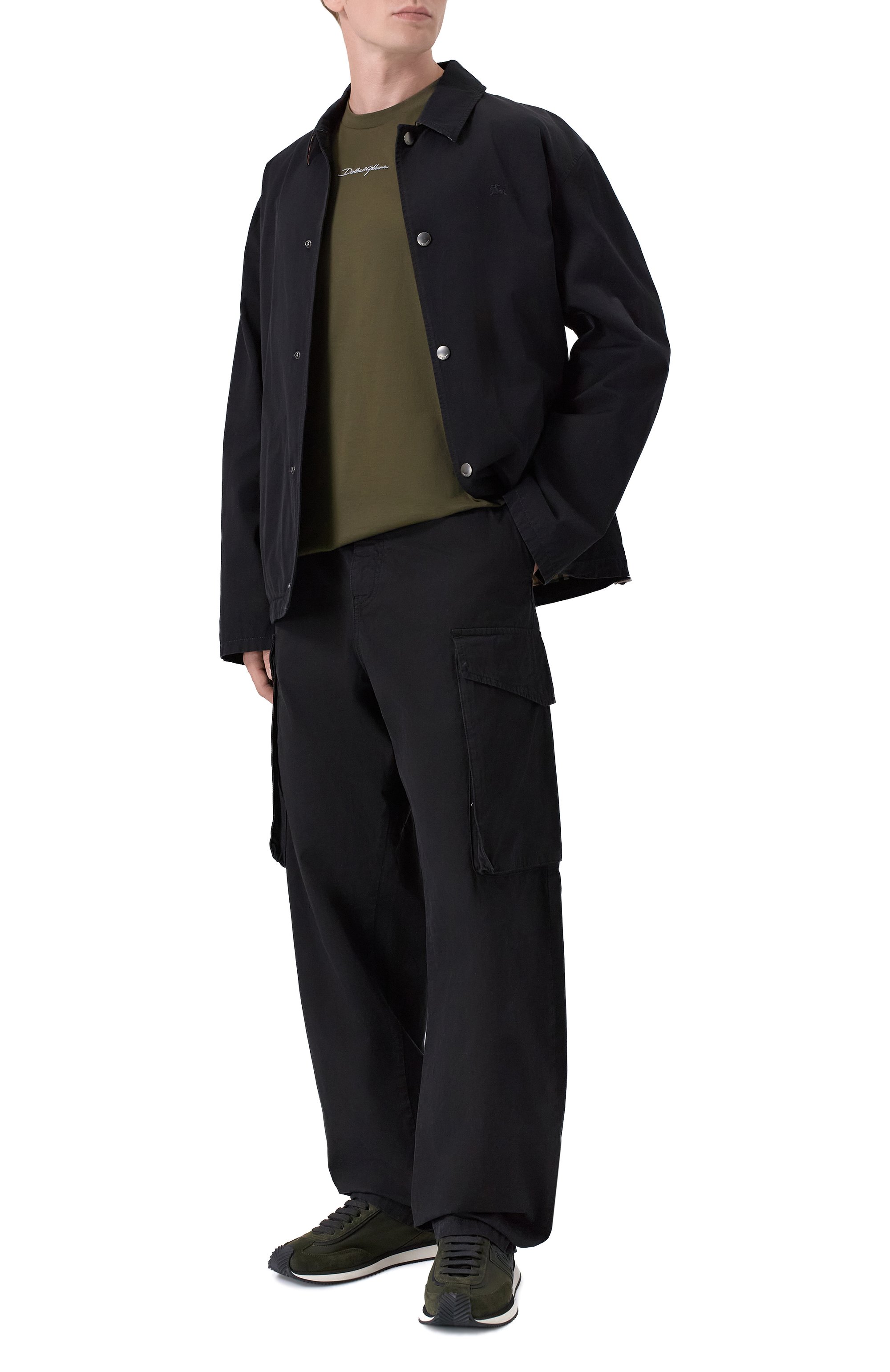 Хлопковая футболка DOLCE & GABBANA, арт. G8RN8Z/G7P0C, фото 2