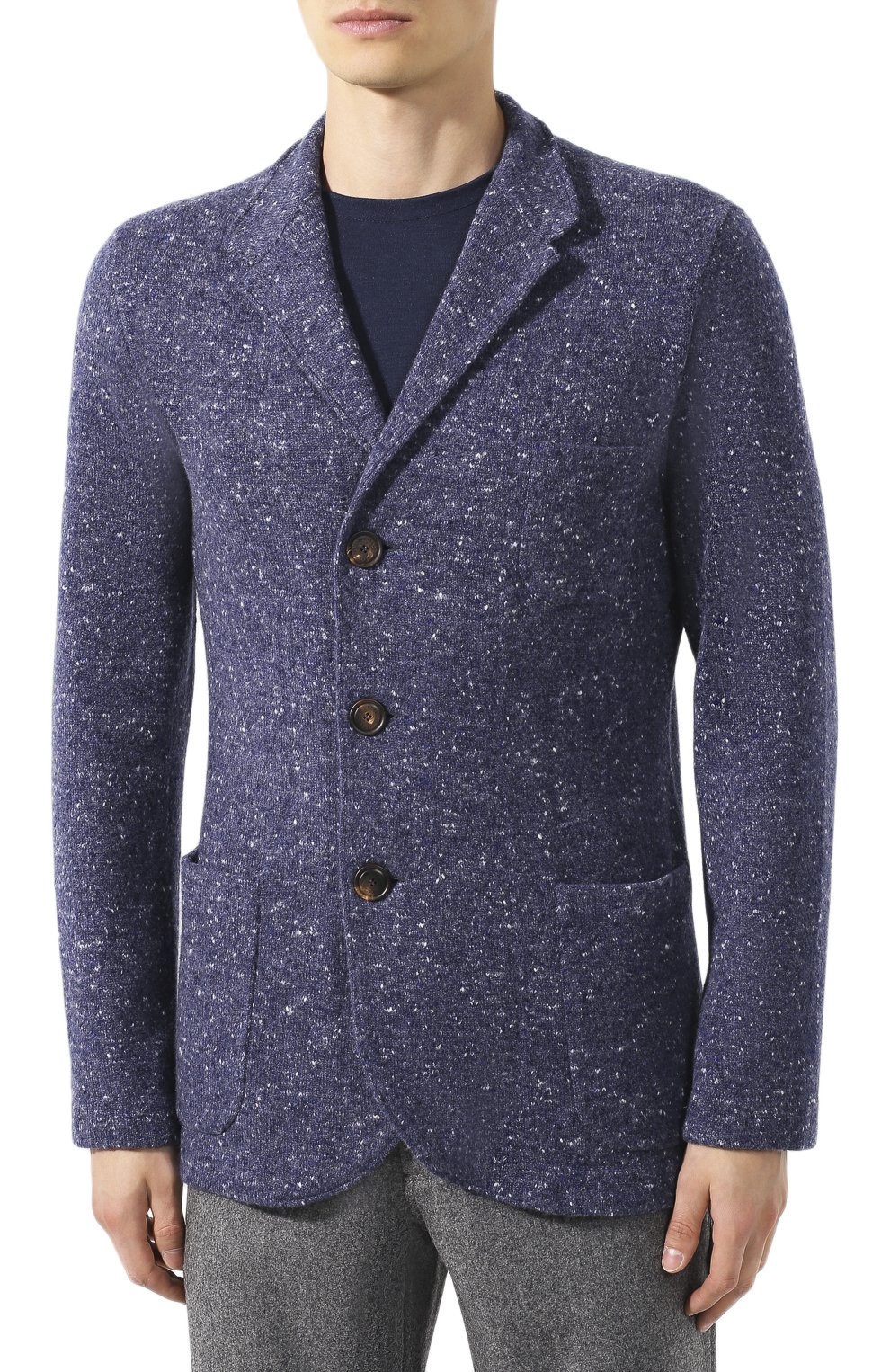 Пиджак из шерсти и кашемира BRUNELLO CUCINELLI, арт. M4673906, фото 3