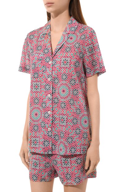 Хлопковая пижама DEREK ROSE розового цвета по цене 26050 руб., арт. 2015-LEDB069, фото 3 Хлопковая пижама DEREK ROSE, арт. 2015-LEDB069, фото 3