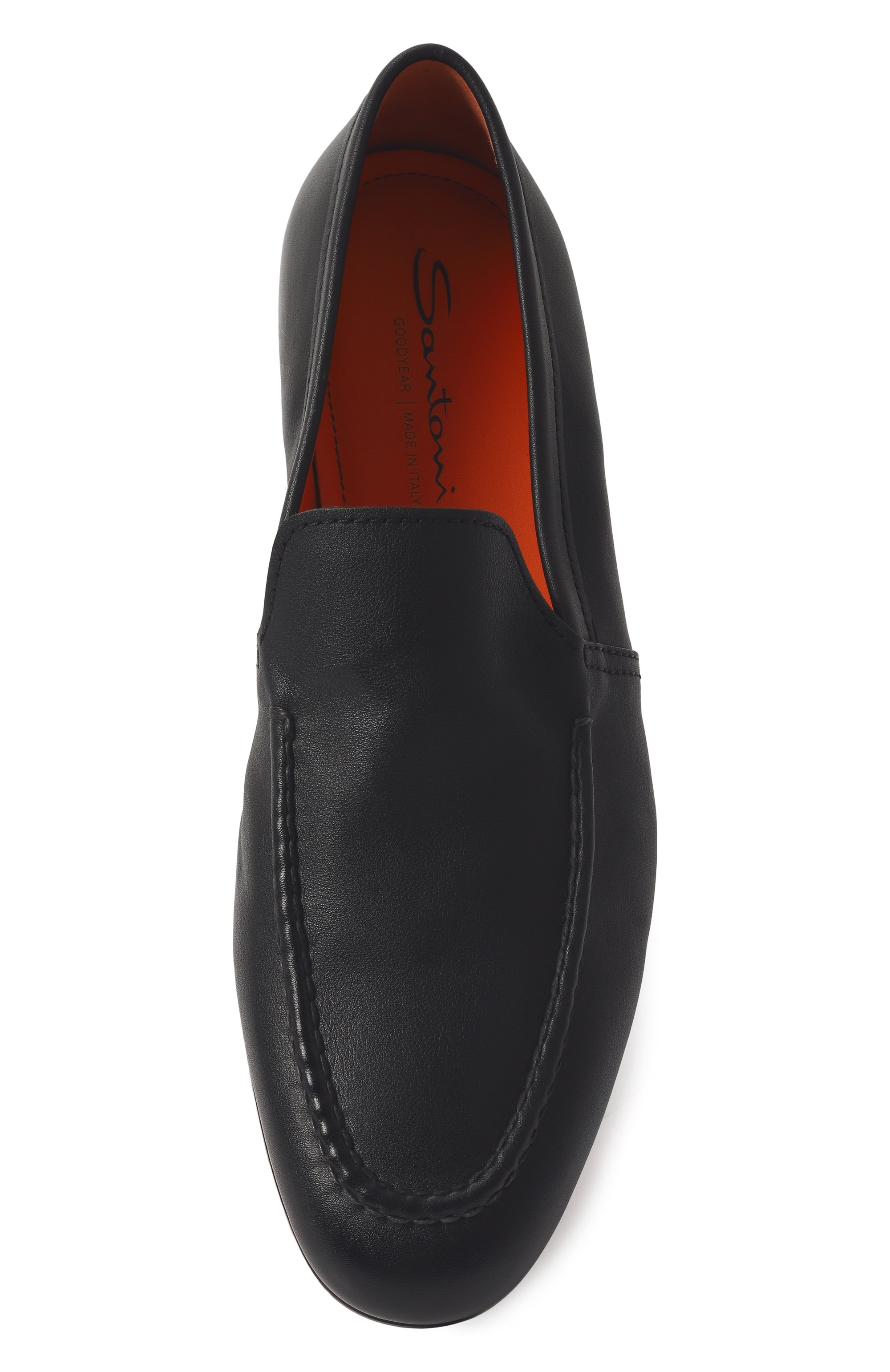 Кожаные лоферы carlos SANTONI, арт. MCNG18000SA4BSLFN01, фото 6