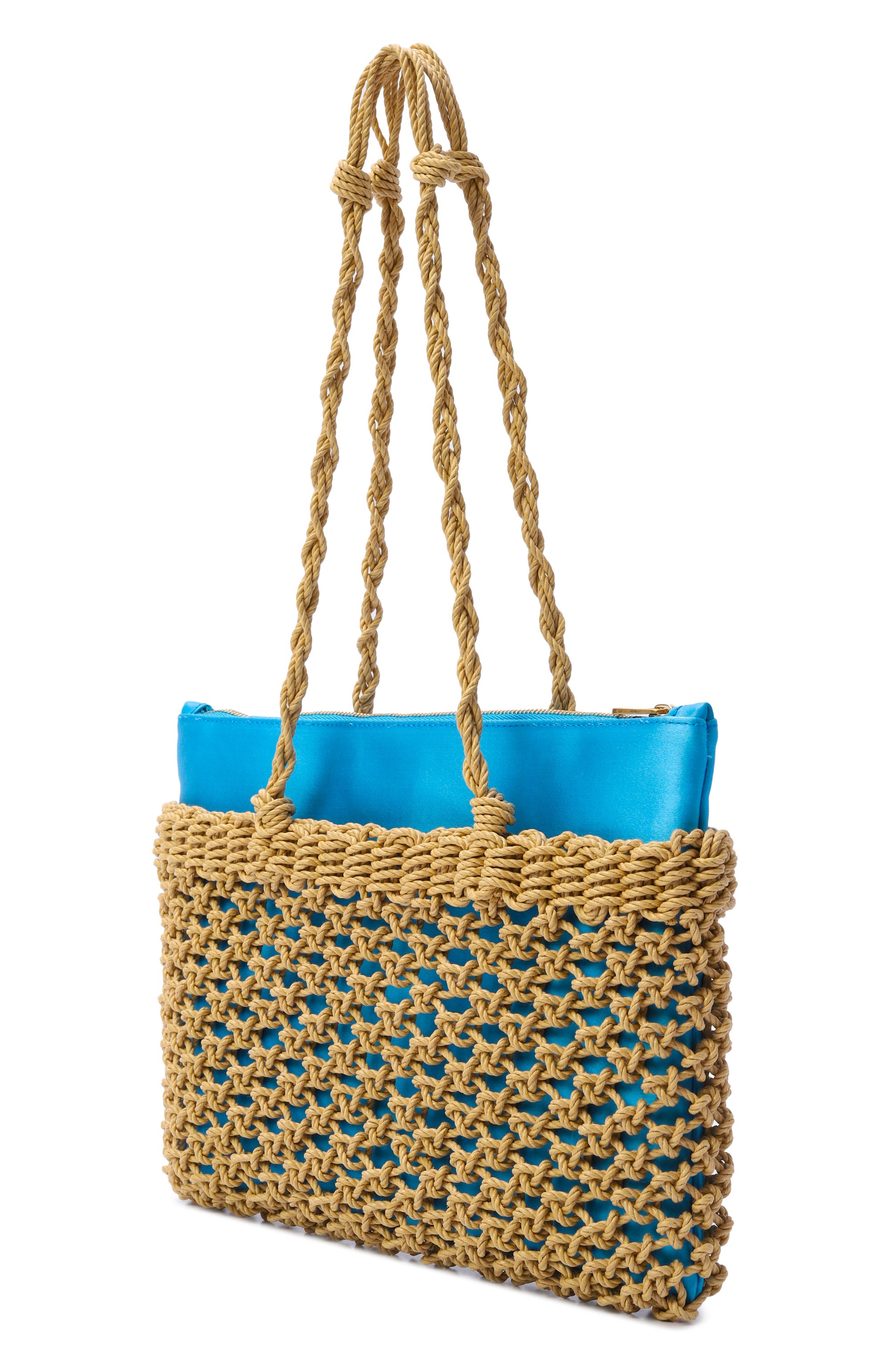 Сумка tangle JIL SANDER голубого цвета по цене 278500 руб., арт. J07ZH0069/P9340/P, фото 3 Сумка tangle JIL SANDER, арт. J07ZH0069/P9340/P, фото 3