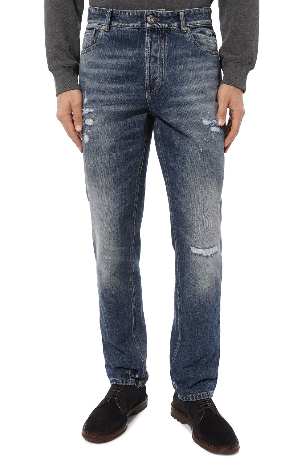 Джинсы traditional fit BRUNELLO CUCINELLI, арт. M074PB3210, фото 3