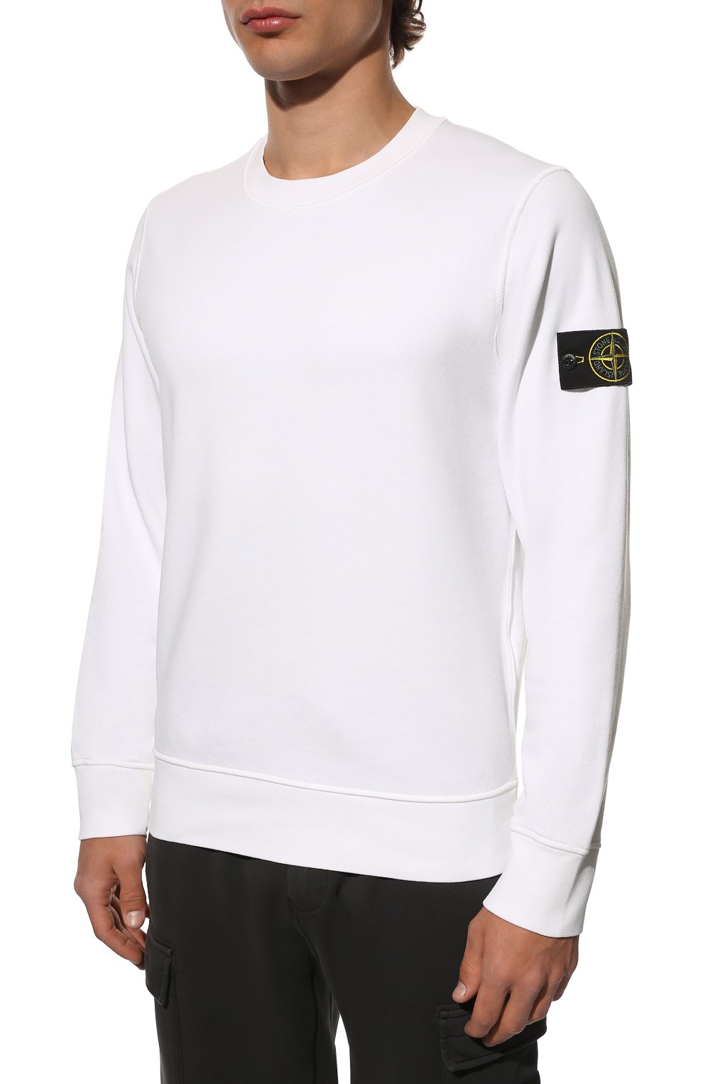 Хлопковый свитшот STONE ISLAND, арт. 761563051, фото 3