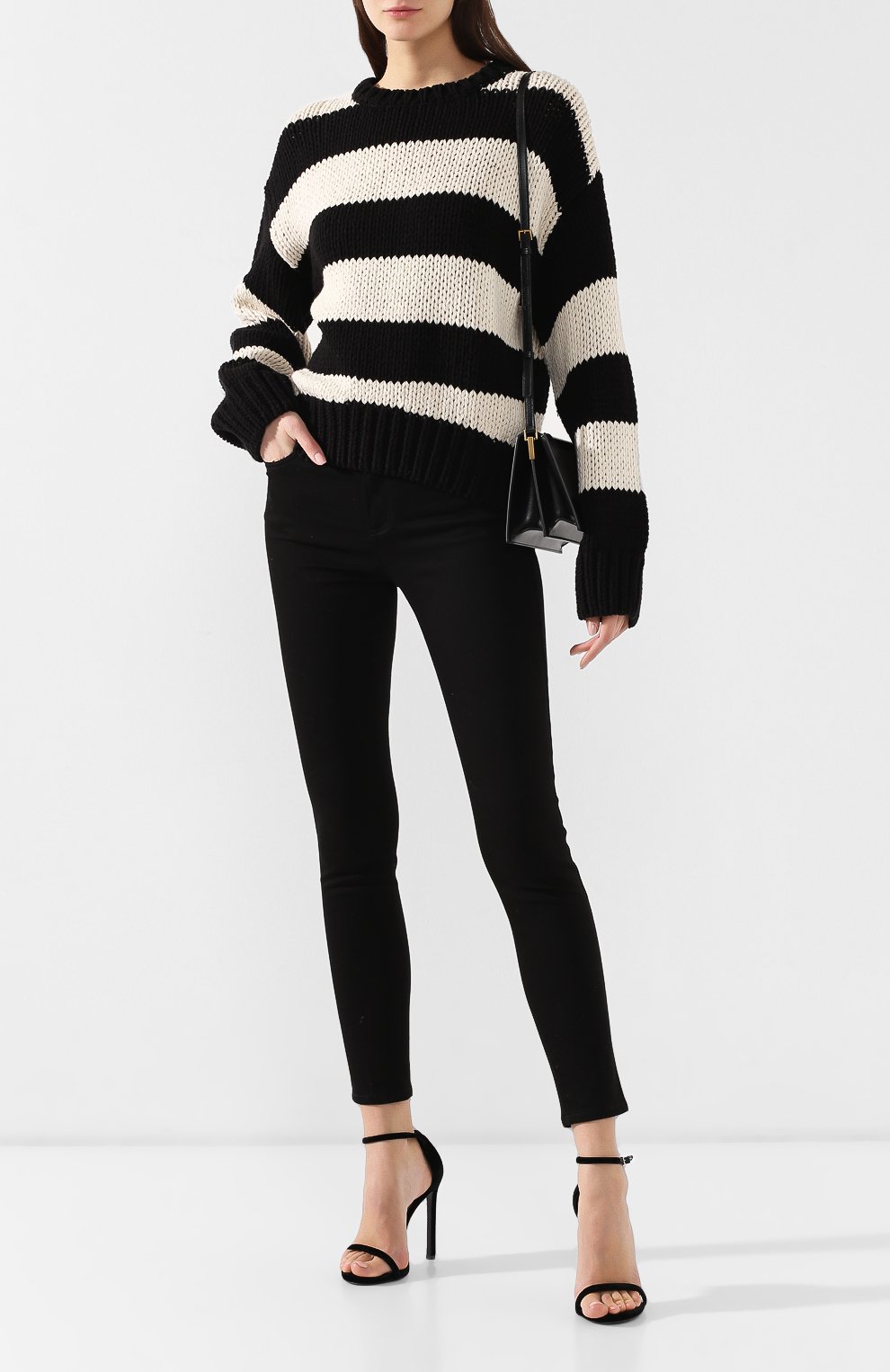 Хлопковый свитер RTA, арт. WH8280-7030LNBK, фото 2