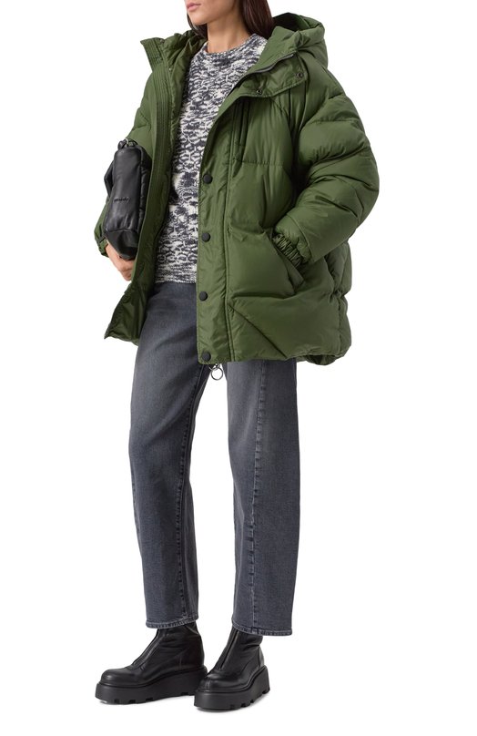 Пуховик ERMA FW0720 Зелёный  FW0720 Фото 2