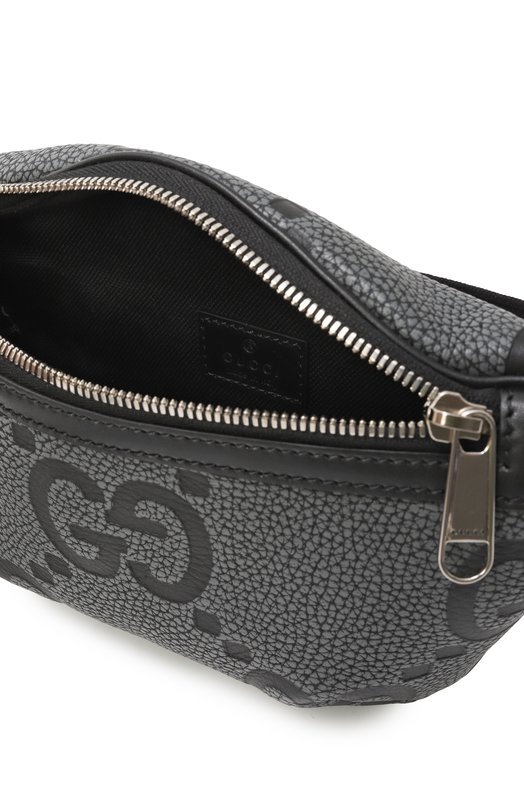 Поясная сумка Jumbo GG small Gucci 658582/AAEB9 Серый  658582/AAEB9 Фото 5