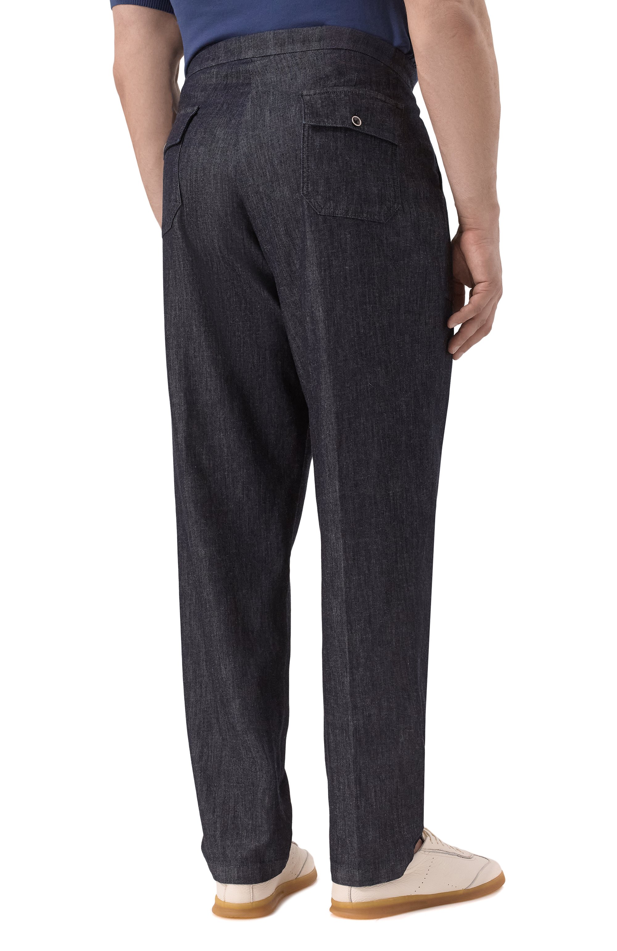 Брюки из хлопка и льна MARCO PESCAROLO, арт. BAIA/51J03, фото 4