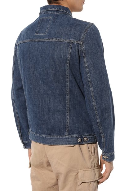 Джинсовая куртка BRUNELLO CUCINELLI, арт. M0Z376844, фото 4