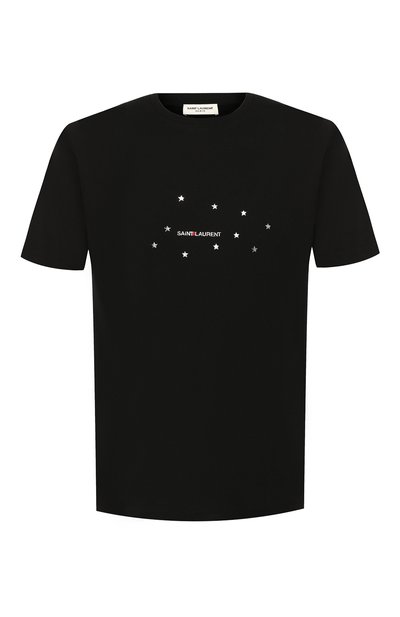 Хлопковая футболка SAINT LAURENT, арт. 577087/YBJF2, фото 1