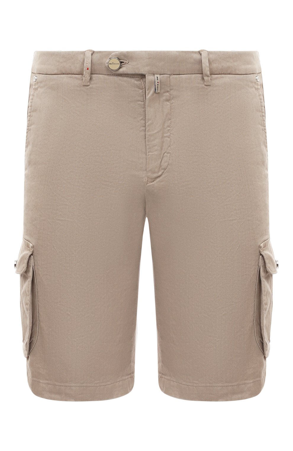 Шорты изо льна и хлопка KITON, арт. UFPPBK0604D, фото 1