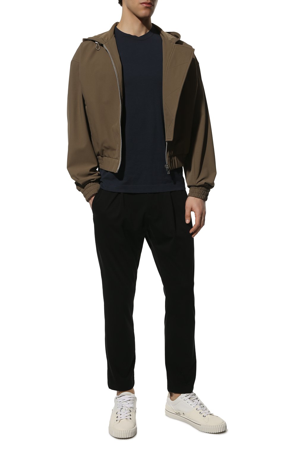 Брюки KAZUYUKI KUMAGAI черного цвета по цене 32700 руб., арт. AP21-033, фото 2 Брюки KAZUYUKI KUMAGAI, арт. AP21-033, фото 2