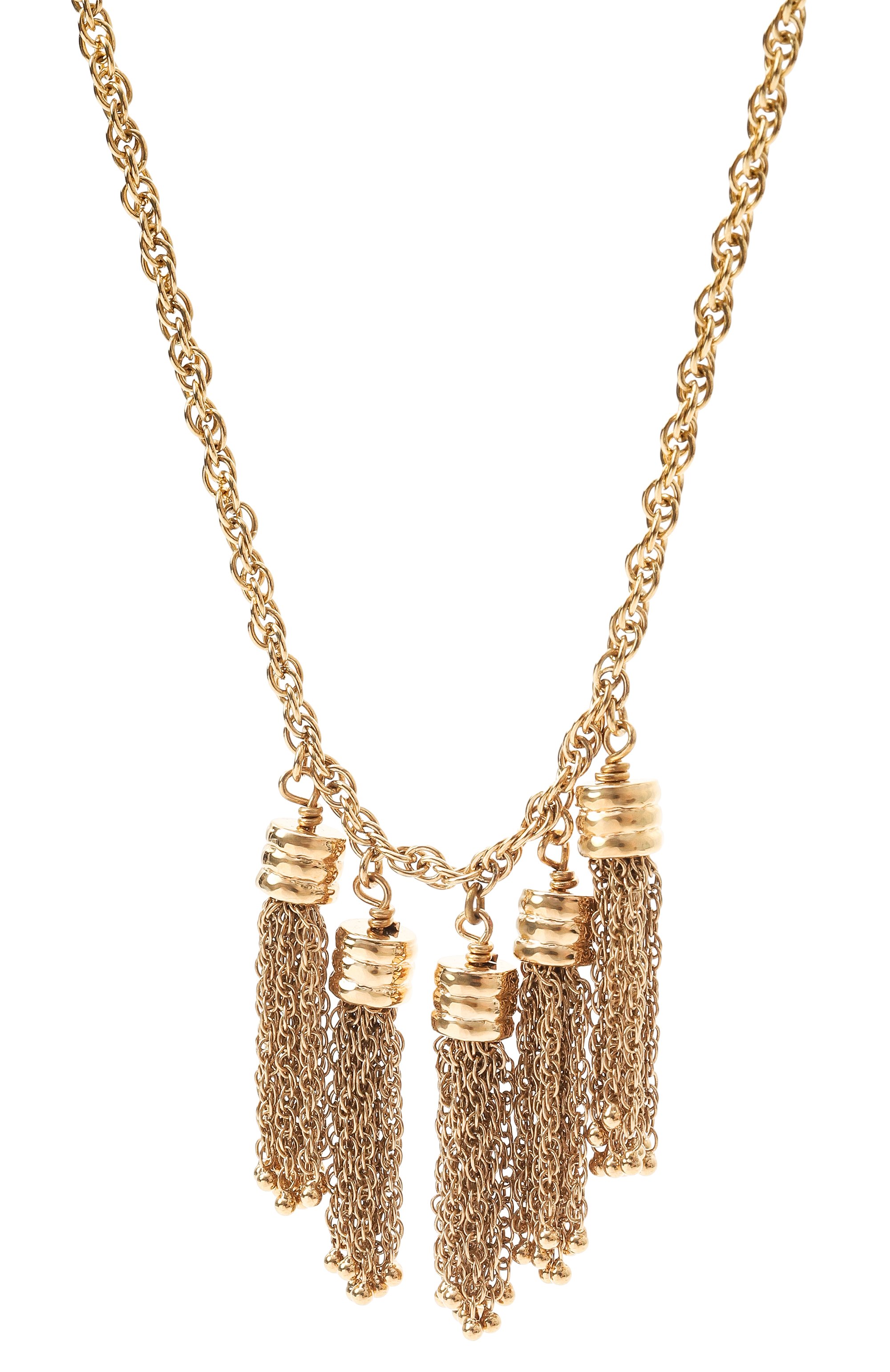 Колье CHLOÉ золотого цвета по цене 98800 руб., арт. CHC25SF094CB79DCTU, фото 3 Колье CHLOÉ, арт. CHC25SF094CB79DCTU, фото 3