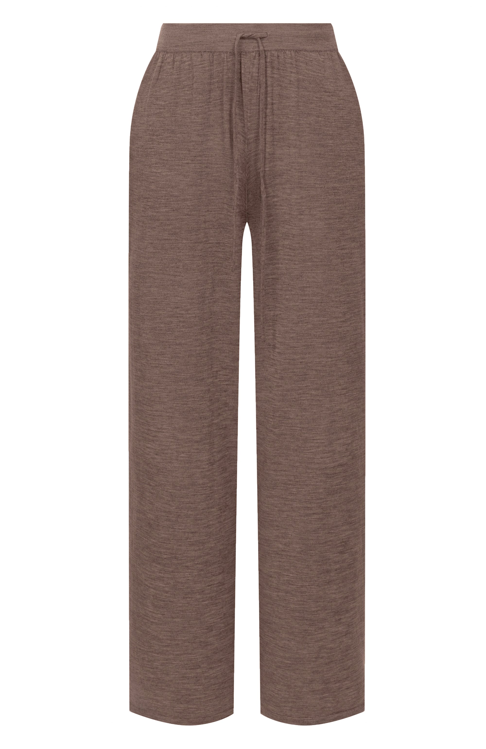 Брюки из шерсти и кашемира ADDICTED коричневого цвета по цене 29600 руб., арт. AD2548, фото 1 Брюки из шерсти и кашемира ADDICTED, арт. AD2548, фото 1