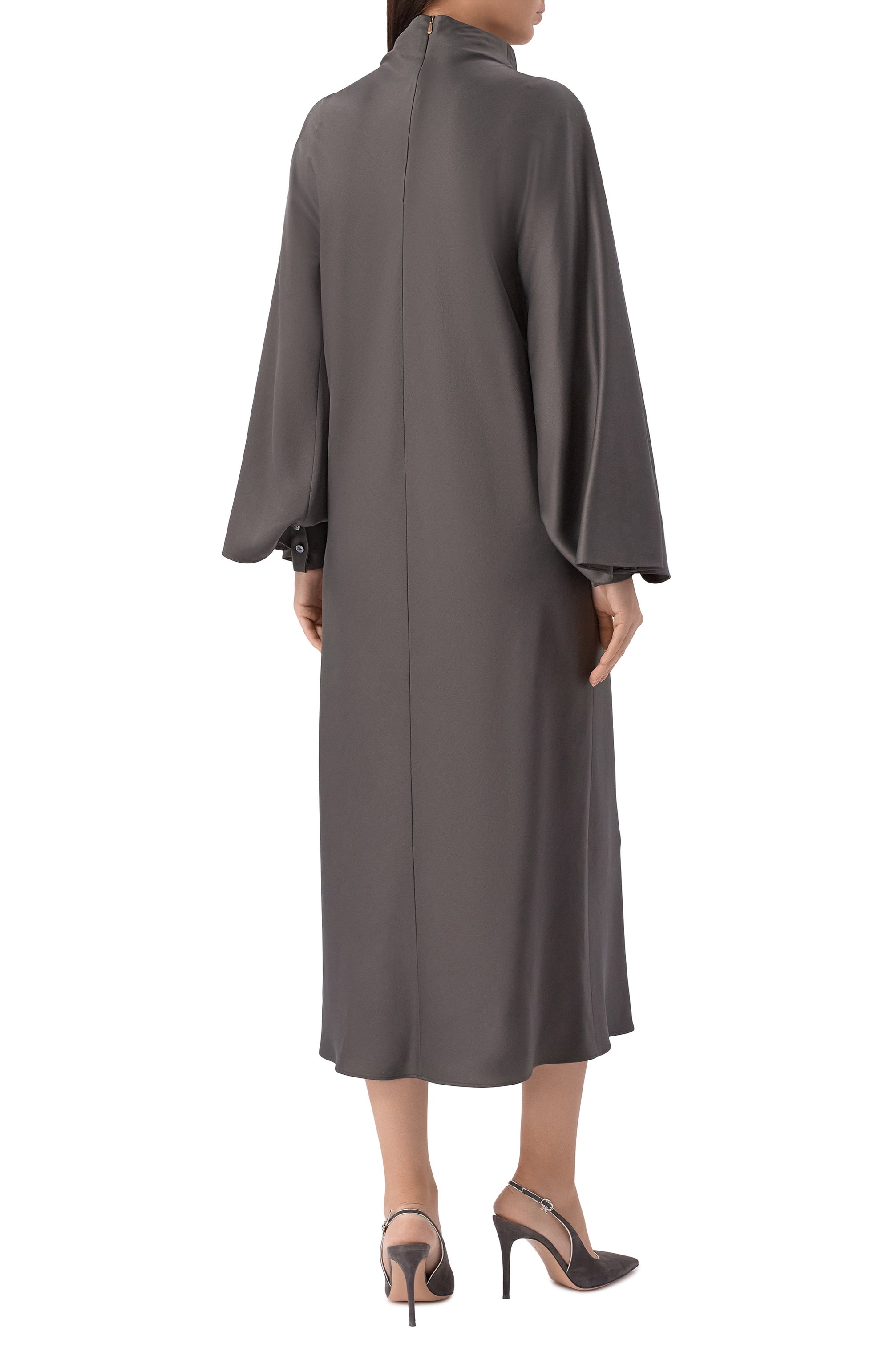 Атласное платье AGNONA, арт. TR1007E/U5065E, фото 3