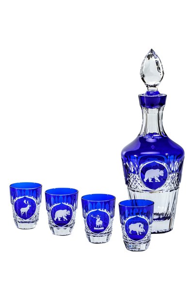 Набор из штофа и 4-х рюмок для водки hunt TSAR, арт. 5483184B, фото 1