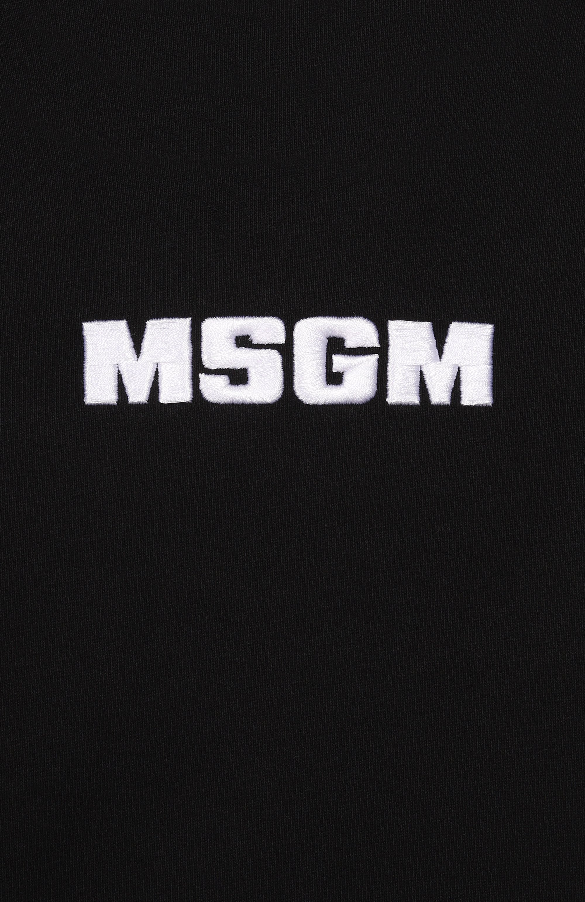 Хлопковое худи MSGM KIDS, арт. S6MSJUHS010, фото 3