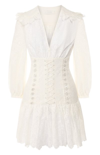 Женское хлопковое платье ZIMMERMANN, арт. 6476DH0N