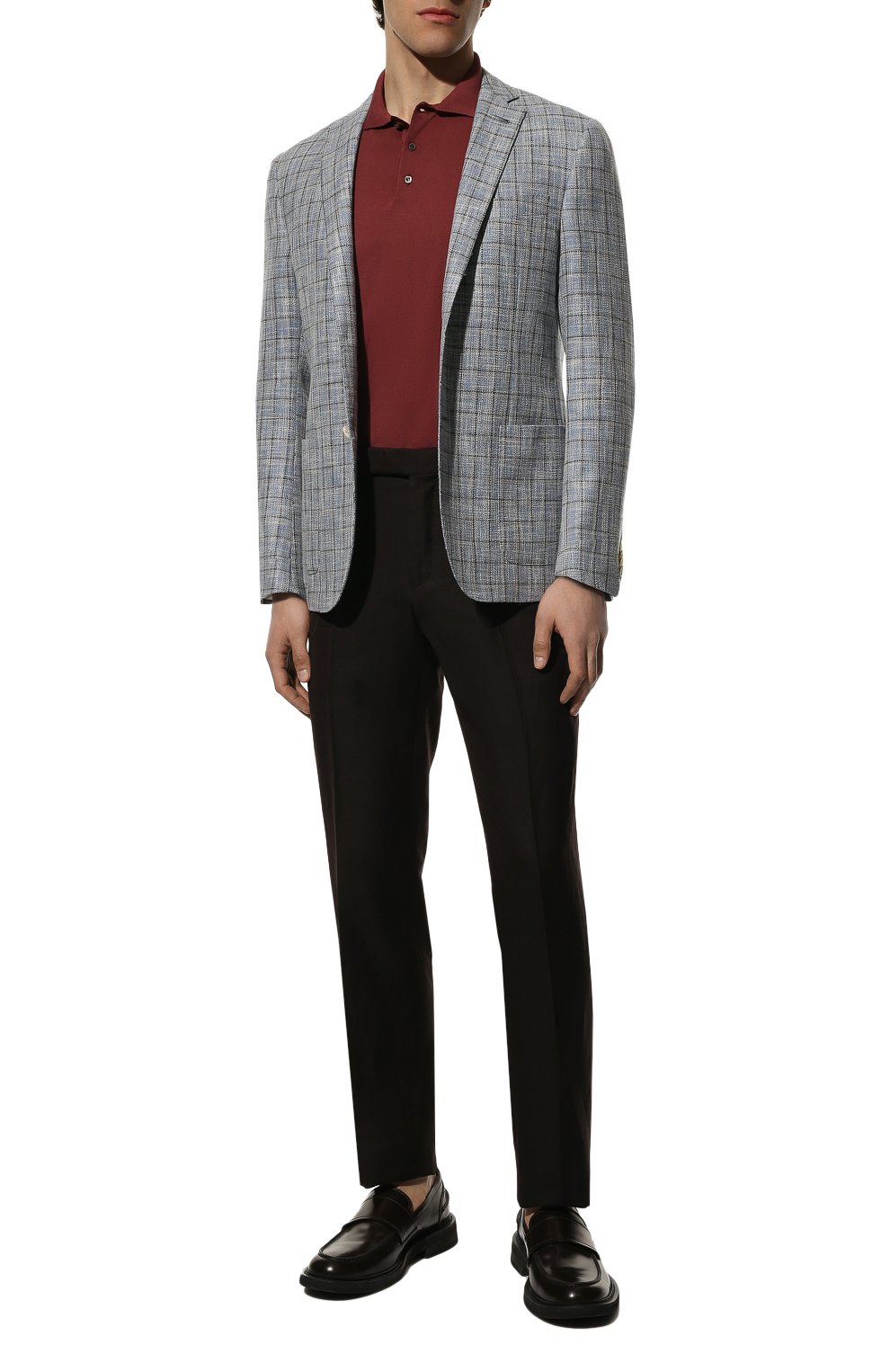 Хлопковое поло CORNELIANI, арт. 89M582-2125136/00, фото 2