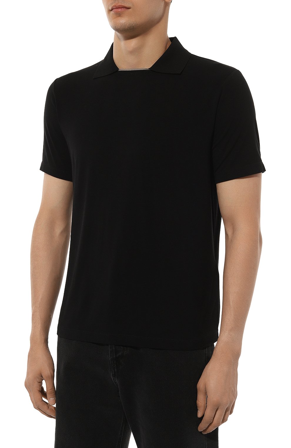 Поло из вискозы GIORGIO ARMANI, арт. GM000158/TE11332, фото 3