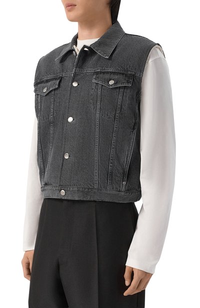 Джинсовый жилет JIL SANDER, арт. J22SW0145/J45371, фото 3