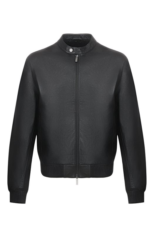 Кожаный бомбер Dirk Bikkembergs BML1403 Чёрный BML1403