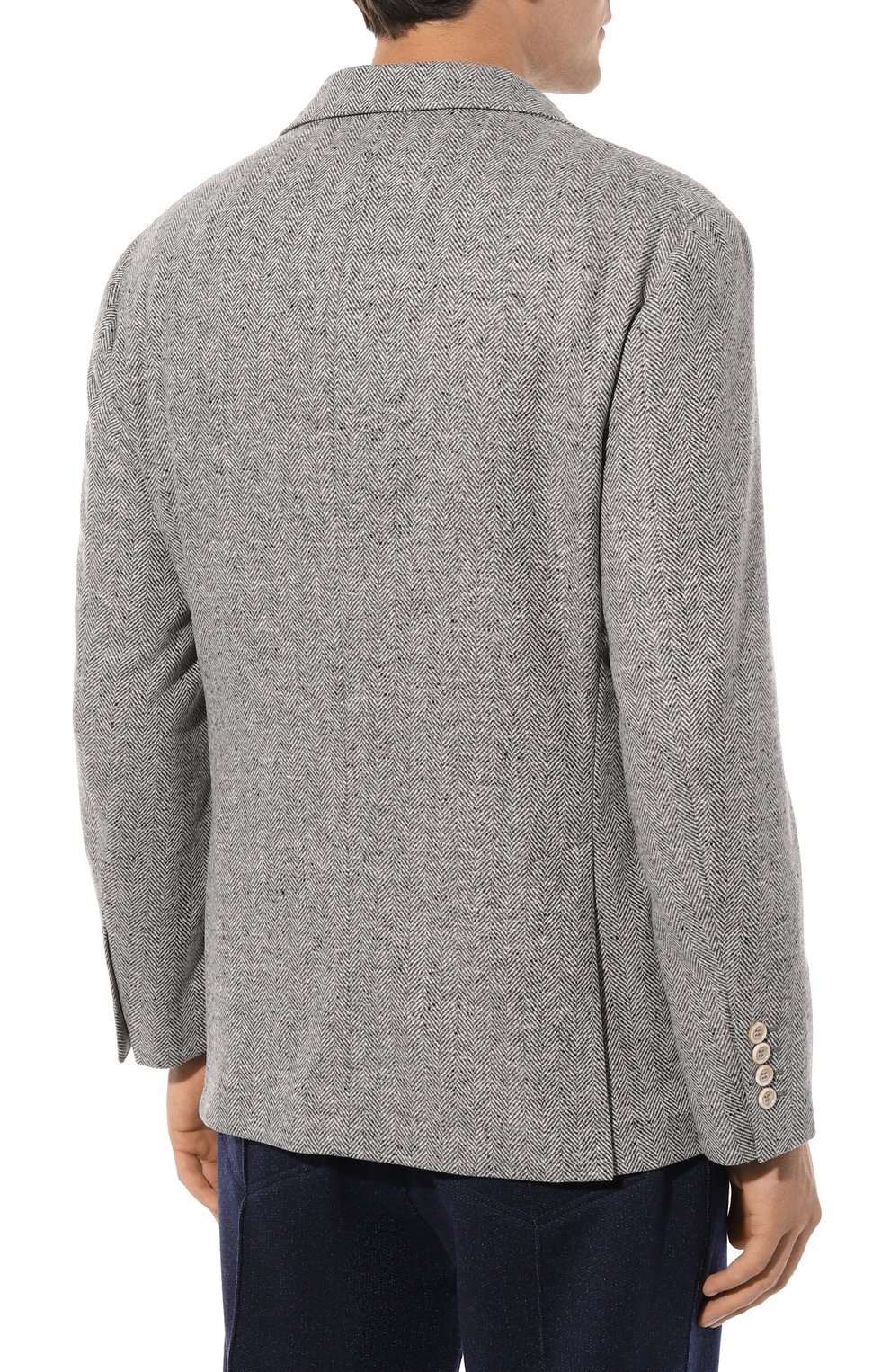 Шерстяной пиджак BRUNELLO CUCINELLI, арт. MQ4237BND, фото 4