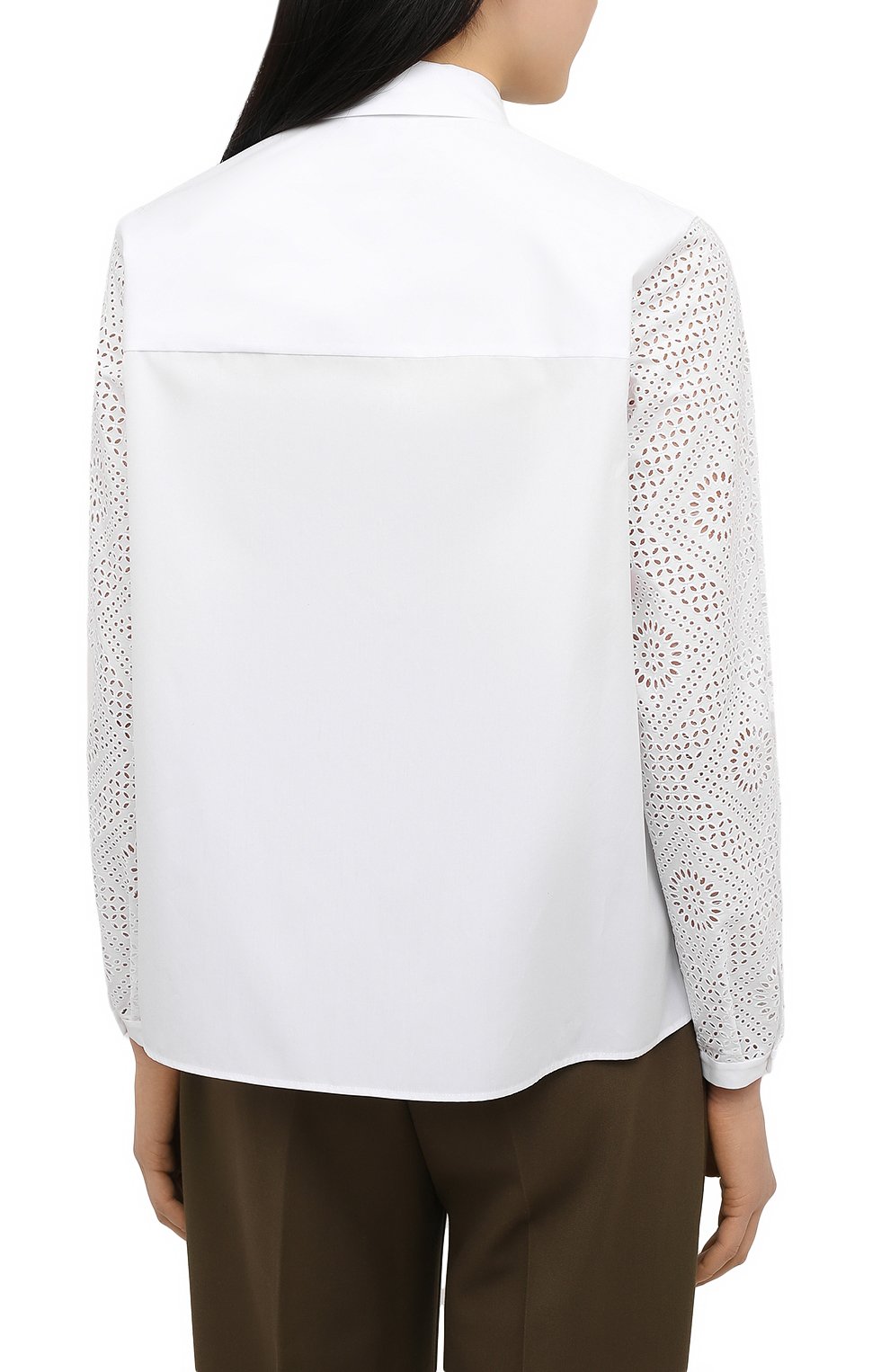 Хлопковая рубашка LORO PIANA, арт. FAL5911, фото 4